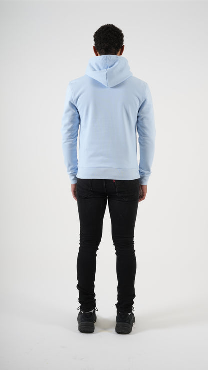 MILLER Blue Slim Fit Hoodie