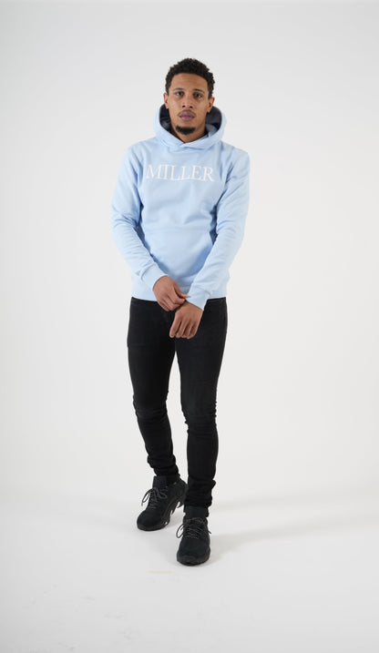 MILLER Blue Slim Fit Hoodie